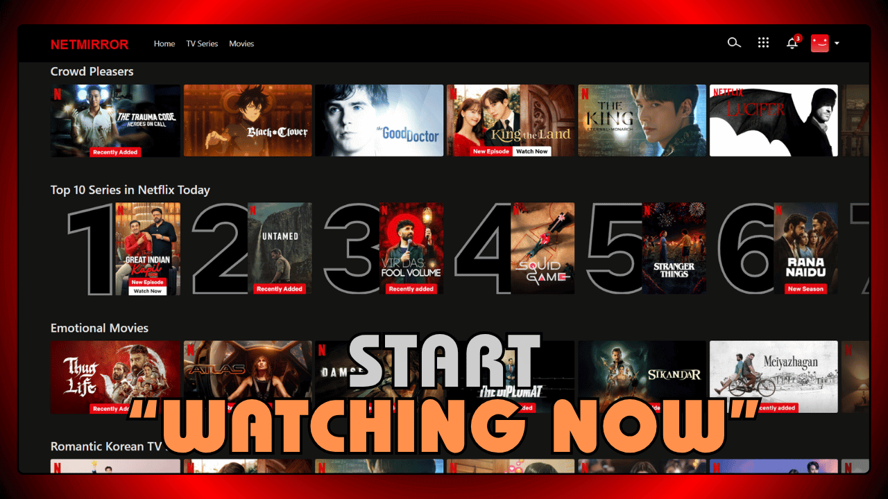 Start Watching Now