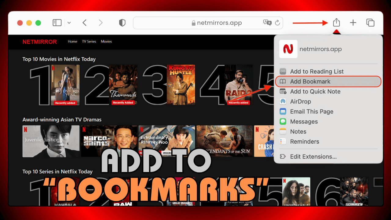 Add to Bookmarks